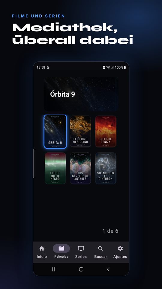 Filme und Serien auf dem Smartphone