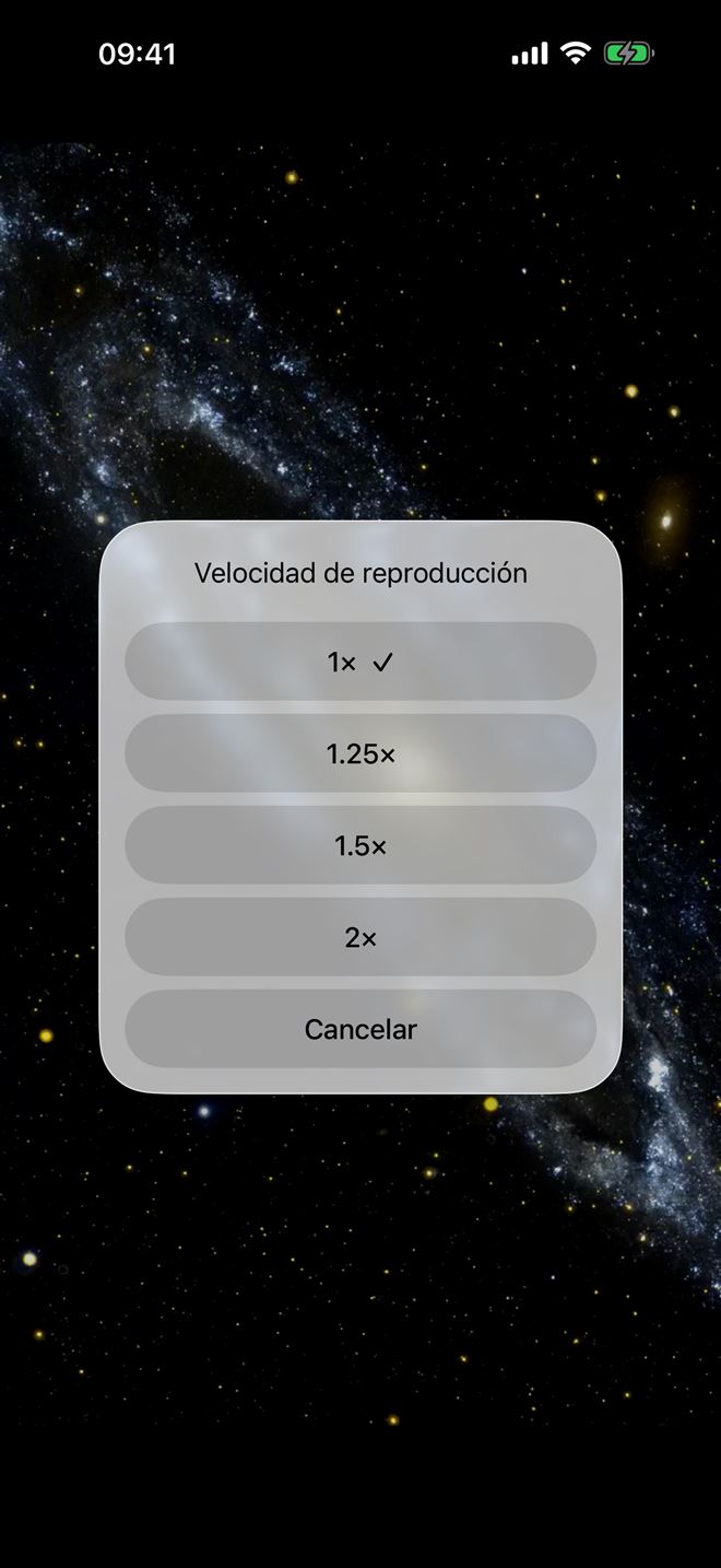 Pleiren erreprodukzio-abiaduraren hautatzailea
